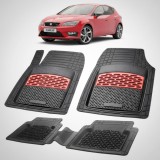 Cumpara ieftin Covorase Seat Leon Hatchback 5 Usi Compatibile 2013-2017 | Red