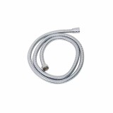 Furtun dus inox si alama, lungime 1.5m, diametru 2cm, finisaj cromat