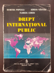 DREPT INTERNATIONAL PUBLIC - Popescu, Nastase, Coman foto