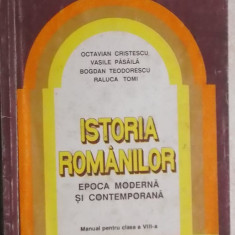 Octavian Cristescu, s.a. - Istoria romanilor, manual pentru clasa a VIII-a