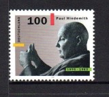 Germania 1995 - Paul Hindemith, personalități, neuzat