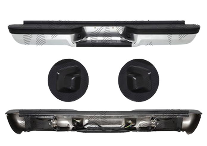Bara spate Chevrolet C/K/Silverado Classic, 09.87-12.2002, C10 Fleetside, crom; complet