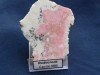Specimen minerale - rhodocrosit (CV3M), Felie