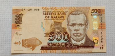 Malawi - 500 Kwacha (2012) foto