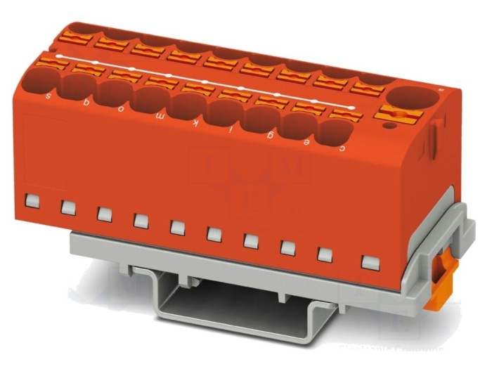 Conector de şine 32A, 800V, push-in