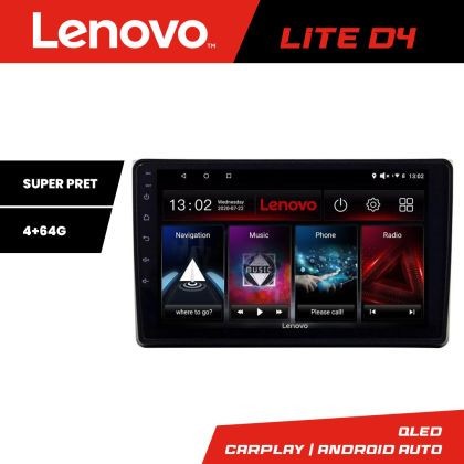 Navigatie Audi A4 B6 Quad Core Lenovo Kit-050 4+64 GB Android Waze USB Navigatie Internet Youtube Radio v1 CarStore Technology