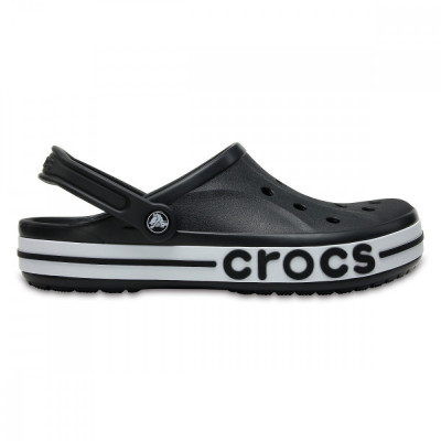 Saboti Crocs Bayaband Clog Negru - Black/White foto