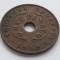 92. Moneda Rhodesia de Sud 1 penny 1949