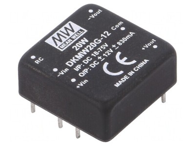 Convertor DC/DC 20W 18-75V la 12V/-12V foto