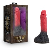 Dildo The Realm Lycan Silicon Lock On, Rosu