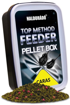 Haldorado - Top Method Feeder Pellet Box 400g - Caras foto