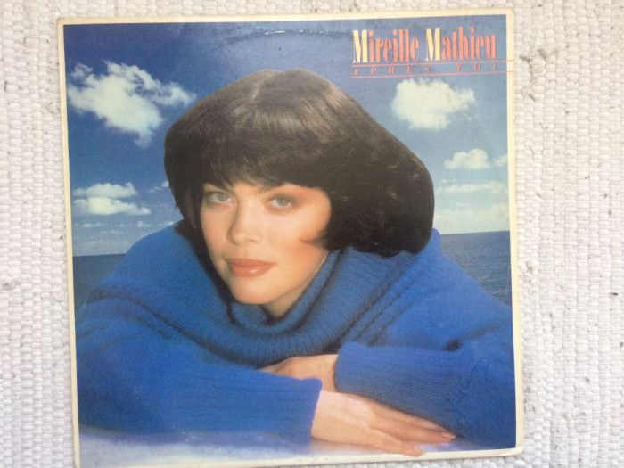 MIREILLE MATHIEU Apres Toi 1988 disc vinyl lp muzica usoara slagare chanson VG+