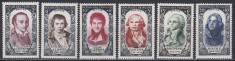 Franta 1950 - Francezi celebri ai Revoluției, Cota 72 EURO, MNH