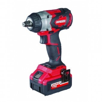 Cheie de impact cu acumulator 20V, 320Nm, 1x4Ah, motor fara perii