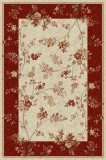 Cumpara ieftin Covor Modern, Lotos 551, Crem / Rosu, 80x150 cm, 1800 gr/mp,