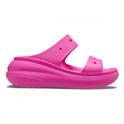 Sandale Crocs Classic Crush Sandal Roz - Juice foto