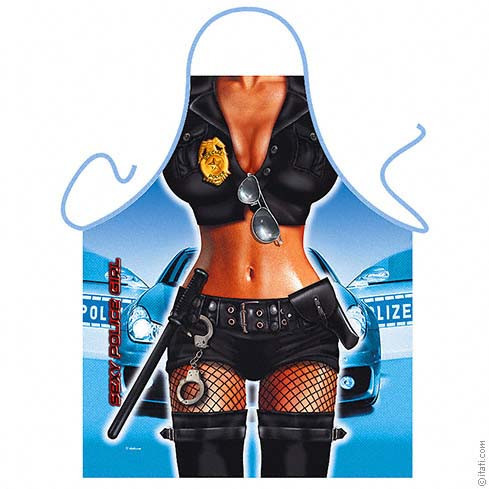 Sort bucatarie sexy Police Girl