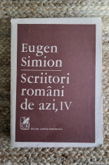 SCRIITORI ROMANI DE AZI VOL.IV (4)-EUGEN SIMION foto