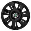 Set 4 capace roti Supernova black laquered R16 Compatibil Cu Skoda, Autohelix MSA