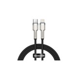 Baseus Cafule Cablu USB C - Lightning, PD, 20W, 1m (negru)