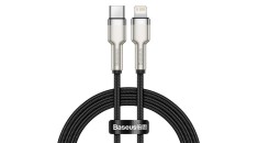 Baseus Cafule Cablu USB C - Lightning, PD, 20W, 1m (negru) foto