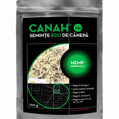 SEMINTE DECORTICATE DE CANEPA ECO 100gr CANAH