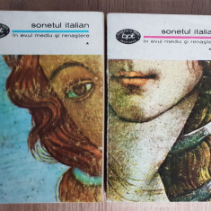 Sonetul italian în evul mediu și renaștere (2 vol.)