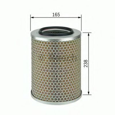 Filtru aer VW TRANSPORTER IV bus (70XB, 70XC, 7DB, 7DW, 7DK) (1990 - 2003) BOSCH 1 457 429 944 foto