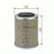 Filtru aer VW TRANSPORTER IV bus (70XB, 70XC, 7DB, 7DW, 7DK) (1990 - 2003) BOSCH 1 457 429 944