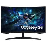 Monitor Samsung, 32CG552, 32, Odyssey G5, 2560x1440, 1 ms, 165 Hz, HDMI, Negru