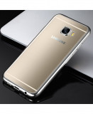 Husa&nbsp;Sunex Plating Samsung Galaxy A3 (2017) A320 Argintie