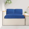 VidaXL Set de perne pentru palet 3 pcs Albastru regal 120 x 80 x 12 cm 3402136
