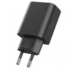Incarcator Retea Tech-Protect NC30W, 30W, 3A, 1 x USB-A - 2 x USB-C, Negru, Universal