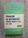 Probleme de matematica pentru treapta a II-a de liceu. Siruri - 1979 - D. M. Batinetu