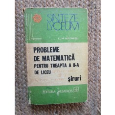 Probleme de matematica pentru treapta a II-a de liceu. Siruri - 1979 - D. M. Batinetu