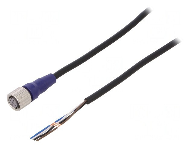 Cablu de Conectare M12 4 Pini 5m PVC
