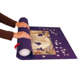 Suport rulou pentru puzzle 500-3000 piese Dino, covoras textil