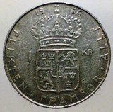 7.921 SUEDIA GUSTAF VI ADOLF 1 KRONA 1961 U ARGINT
