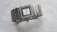 Ceas dama Breil Quartz cu pietre albe Functioneaza