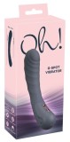 Vibrator punct G cu caneluri stimulatoare 10 moduri de vibratie Oh! G-Spot