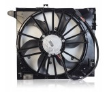 Ventilator radiator Jaguar Xf 08-16, Xj 09-, motor: 2.0 T, 490 mm; 4 pini, C2D21511; C2D24142
