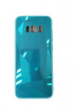 Husa silicon si acril cu textura diamant Samsung Galaxy S8+ ; S8 Plus , Turcoaz, Turquoise