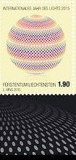 LIECHTENSTEIN 2015 Anul international al luminii Serie 1 timbru MNH**, Nestampilat