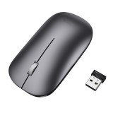 Mouse Wireless HOCO GM43 Dual Mode, Bluetooth + 2.4GHz, 1600 DPI, USB-C, Gri