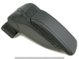 Cotiera Auto Universala Neagra cu Cusaturi Fine, Confort si Spatiu Depozitare, Instalare Usoara
