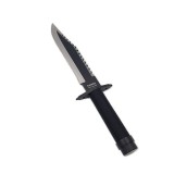 Cumpara ieftin Cutit Rambo 1 First Blood cu kit de supravietuire si teaca inclusa