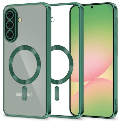 Husa Tech-Protect Magflex Magsafe Samsung Galaxy A56 5G Jungle Green foto