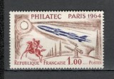 Franta.1964 Expozitia fiIatelica PHILATEC SF.456