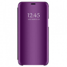 Husa Clear View Mirror Samsung Galaxy J6 Plus Purple foto