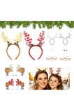 Bandă de păr cu reni UOY pentru Crăciun, Accesorii festive adulți